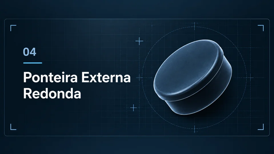Arte ilustrativa da linha Ponteira Externa Redonda